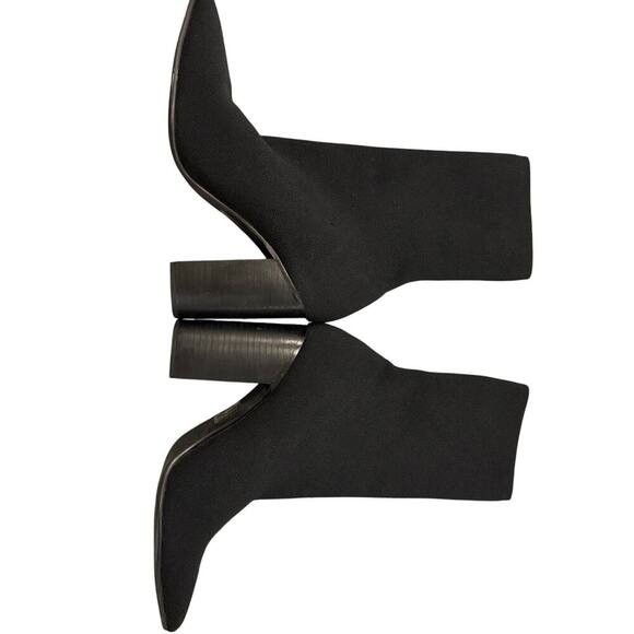 Sol Sana Dannii bootie, Black sock bootie w/block heel, EU size 40,US size 9-9.5 - Picture 6 of 10